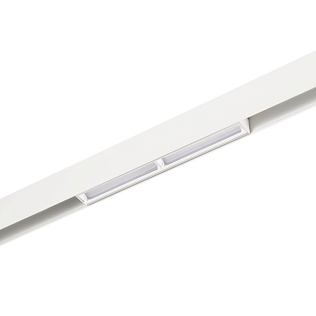 Магнитный трековый светильник Белый LED 1*12W 3000K 850Lm Ra>90 120° IP20 L220xW22xH46 ST804.536.12 - фото