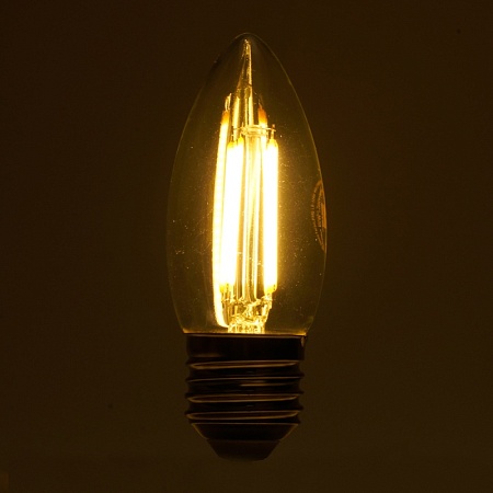 Лампа светодиодная Feron.PRO LB-1206 Свеча E27 960LM 6W 175-265V 2700K - фото