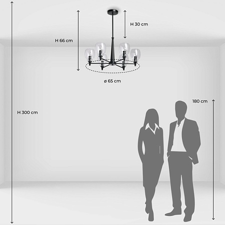 Люстра подвесная MW-Light Джестер 104012906 - фото