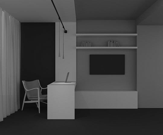 Трековый светильник Technical Waist TR167-1-7W3K-M-BS - фото