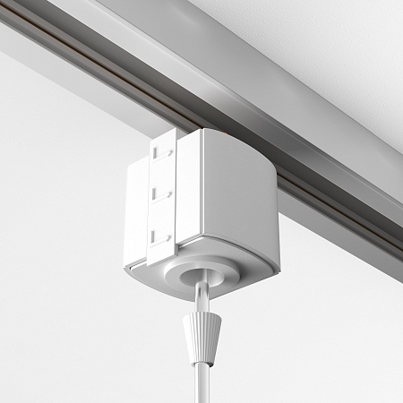 Коннектор для трека Unity белый - фото