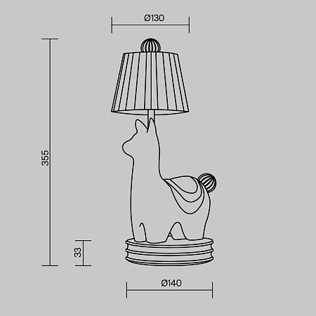 Настольный светильник Maytoni MOD377TL-L5W3K - фото