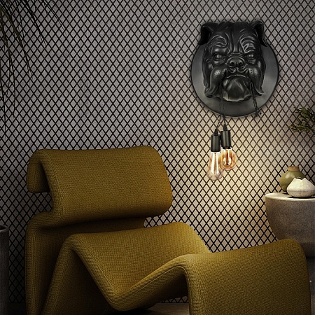 10177 Black Настенный светильник LOFT IT Bulldog - фото