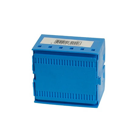 Зажим блочный (групп) для распред.тока нагрузки push-in на 12 точек, сеч 2,5 мм2, 450V, 24А, синий LD580 PTFIX 12/25 - фото