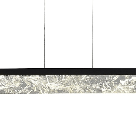 Светильник подвесной ST-Luce Черный/Дымчатый LED 1*36W 4000K SL6234.403.36 - фото