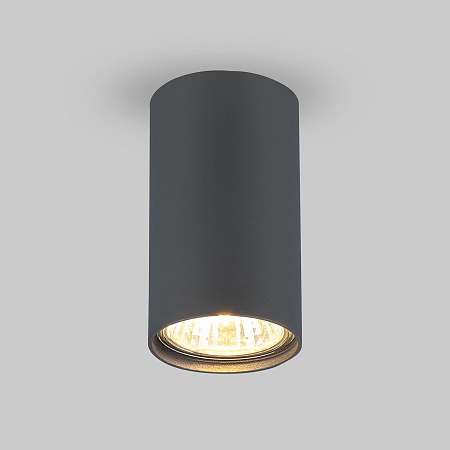 Накладной точечный светильник 1081 (5256) GU10 GR графит Elektrostandard - фото