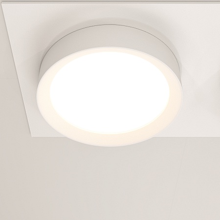 Встраиваемый светильник Technical Hoop DL086-02-GX53-SQ-W - фото