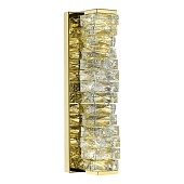 Бра ST-Luce Золотистый/Прозрачный LED 1*15W SL6010.201.15