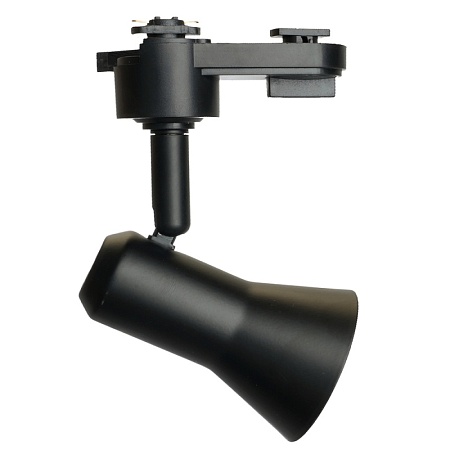 Светильник Feron AL187 трековый однофазный на шинопровод под лампу GU10, черный - фото