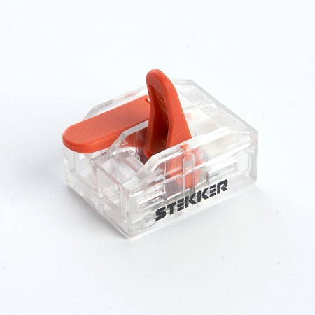 Универсальная компактная клемма 2-проводная STEKKER, LD221-612 - фото