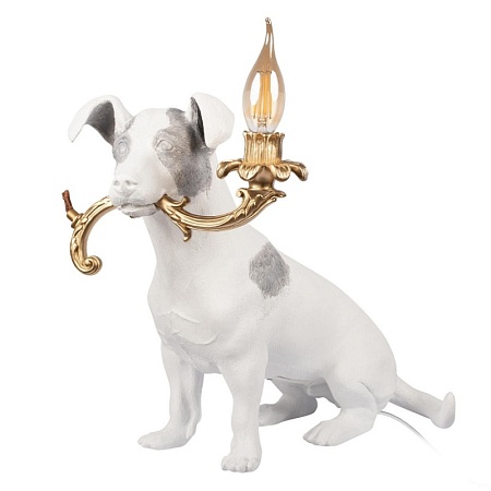 10312 Grey Настольная лампа LOFT IT Dog - фото