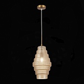 Подвес ST-Luce Латунь/Коньячный E27 1*40W SL1001.203.01