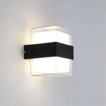 Уличный настенный светильник Arte Lamp ULYSSES A8705AL-2BK - фото