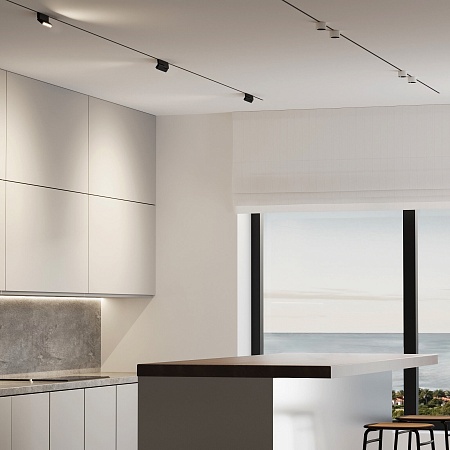 Mini Magnetic Трековый светильник 6W 3000K черный 85207/01 Elektrostandard - фото