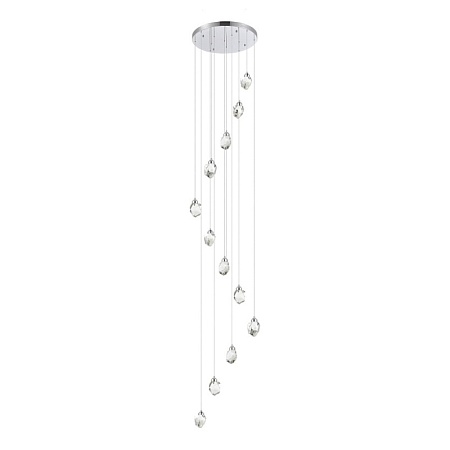 Светильник подвесной ST-Luce Хром/Прозрачный LED 12*3W 3000K SL6114.103.12 - фото