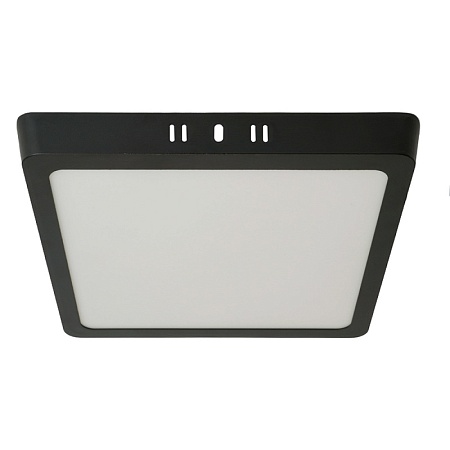 Светодиодный светильник Feron AL505 накладной 24W 4000K черный - фото