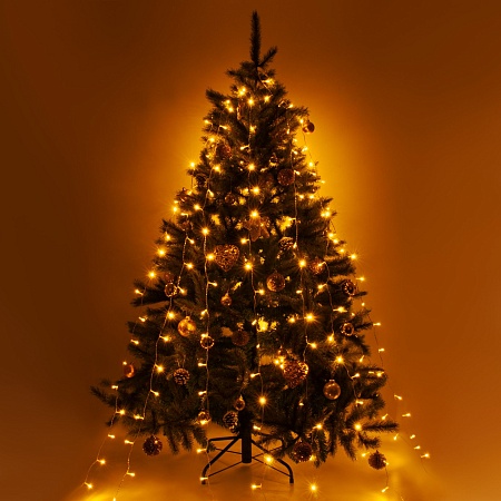 Гирлянда Eurosvet 200-002 теплый белый - фото