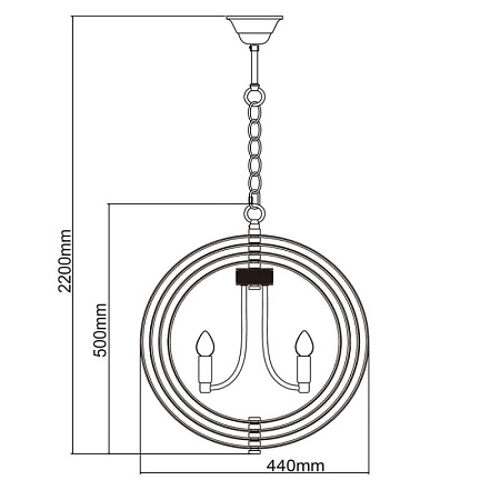Светильник Chiaro Джестер 104012604 - фото