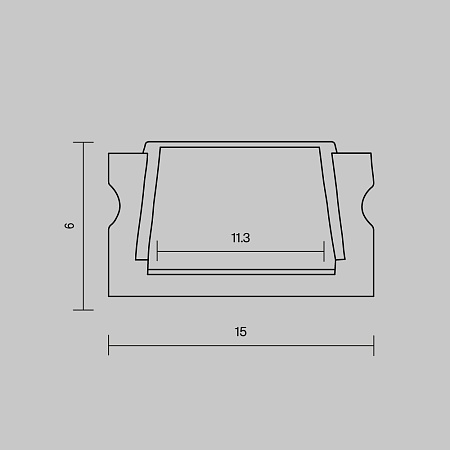 Профиль Led Strip 631004 - фото