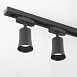 Трековый светильник для однофазного шинопровода Vetro GU10 черный (1 шт.) MRL 1001 Elektrostandard - фото