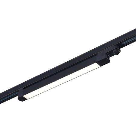 Св-к трек. Черный LED 1*10W 4000K 800Lm Ra>90 120° IP20 L280xW33xH82 165-265V ST663.446.10 - фото