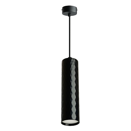 Светильник потолочный Feron ML1888 Barrel PRISM levitation на подвесе MR16 35W, 230V, чёрный 55*200 - фото