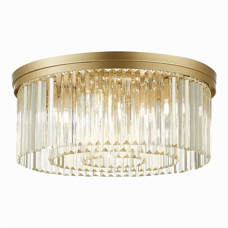 Люстра потолочная ST-Luce шампань/прозрачный E14 9*40W SL1624.202.09 - фото