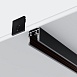 Шинопровод 2м Exility накладной/подвесной низкопрофильный черный - фото