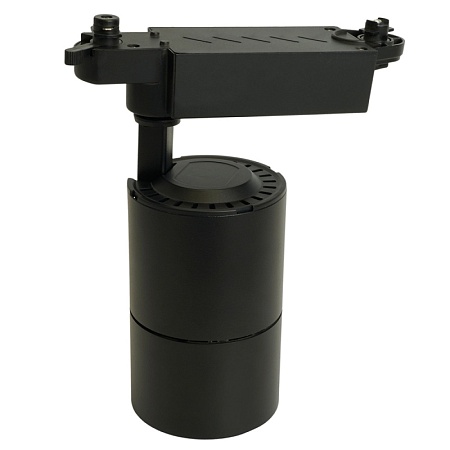 Светодиодный светильник Feron AL103 трековый однофазный на шинопровод 40W 4000K, 35 градусов, черный серия MarketBright - фото