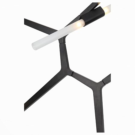 Люстра потолочная ST-Luce Черный/Белый G9 14*5W SL947.402.14 - фото