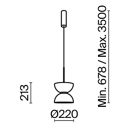 Подвесной светильник Maytoni Kyoto MOD178PL-L11G3K - фото