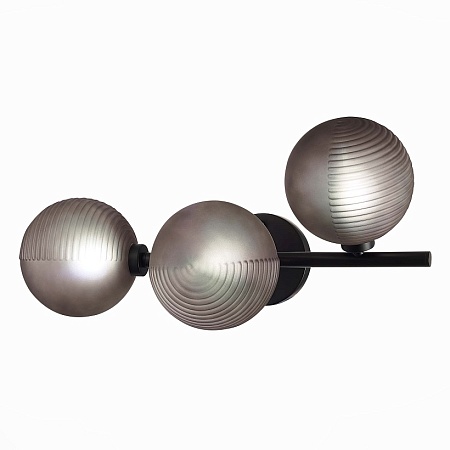 Бра ST-Luce Черный/Дымчатый G9 3*5W SL1184.401.03 - фото