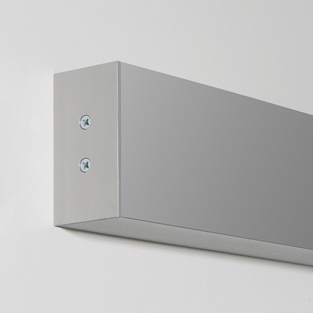 Линейный светодиодный накладной двусторонний светильник 53см 20Вт 4200К LS-02-2-53-18-4200-MS - фото