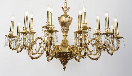 Подвесная люстра Arti Lampadari Elite Osoppo E 1.5.80.100 G - фото