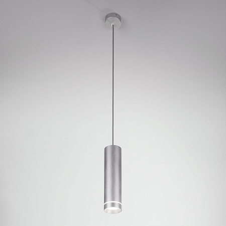 Подвесной светодиодный светильник DLR023 12W 4200K хром матовый Elektrostandard - фото