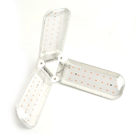 Лампа светодиодная 3-х лепестковая Feron LB-7000 E27 30W 175-265V красно-синий спектр - фото