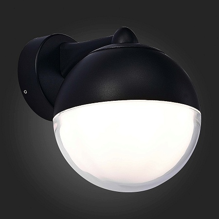 Светильник уличный настенный ST-Luce Черный/Белый E27 1*40W SL9000.401.01 - фото