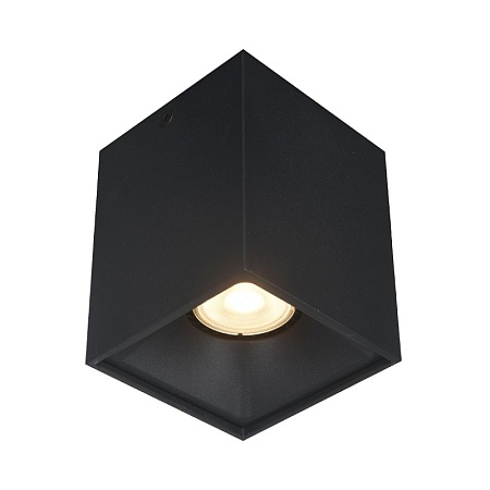 Светильник потолочный Черный GU10 1*50W IP20 L82,5xW82,5xH104 220V Без ламп ST168.402.01 - фото