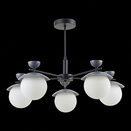 Светильник потолочный Черный, Серый/Белый G9 5*5W SLE220202-05 - фото