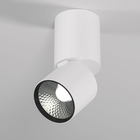 Светильник потолочный поворотный светодиодный Sens 10W 4000K белый 25042/LED Elektrostandard - фото