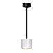 Светильник потолочный Feron Barrel HL4588 ARIA  levitation 12W, 230V, GX53, серебро + черный, на подвесе 1,7 м - фото