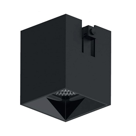 Светильник светодиодный Feron MGN309 трековый низковольтный 12W, 1080 Lm, 4000К, 35 градусов, черный - фото