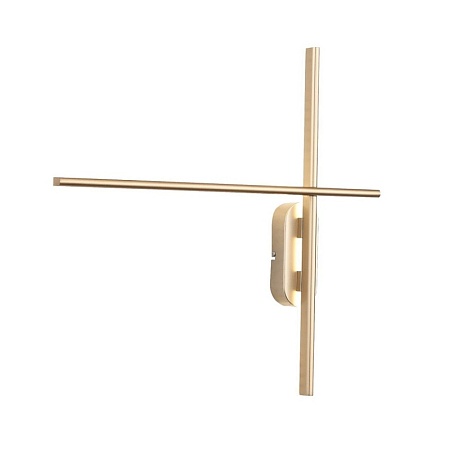 Светильник настенный ST-Luce Матовое золото/Белый LED 2*10W 4000K SL394.201.02 - фото