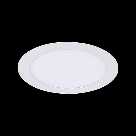 Св-к встр. Белый LED 1*12W 4000K 816Lm Ra80 110° IP20 D170xH8 90-265V ST209.548.12 - фото