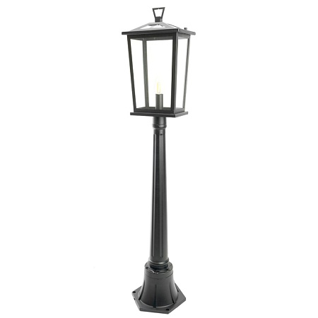 Светильник садово-парковый Feron PL756 столб 60W E14 230V, черный - фото
