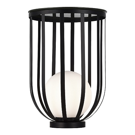 Светильник настольный ST-Luce Черный/Белый E27 1*60W SL6129.404.01 - фото