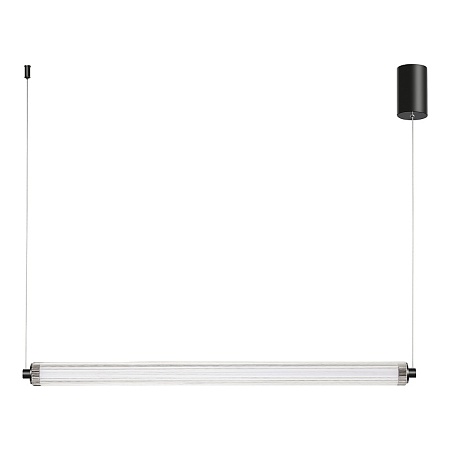 Светильник подвесной ST-Luce Черный/Прозрачный LED 1*30W 4000K SL6224.413.01 - фото