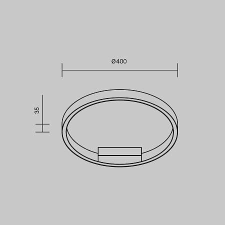 Потолочный светильник Maytoni Rim MOD058CL-L25BSK - фото