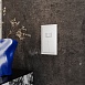 Рамка стеклянная VOLTUM S70 на 2 поста, (белый,матовый,стекло)