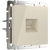 Розетка Ethernet RJ-45 слоновая кость WL03-RJ-45-ivory
